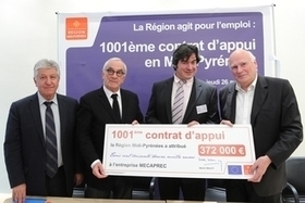 Aide aux entreprises : La Région Midi-Pyrénées signe son 1001e contrat d'appui | La lettre de Toulouse | Scoop.it