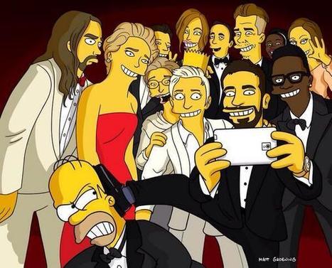 Selfie des Oscars | The simpsons | Scoop.it