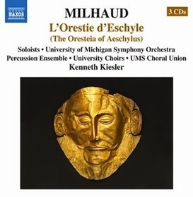 Voix des Arts: A Voice for the Performing Arts throughout the World: CD REVIEW: Darius Milhaud &ndash; L&rsquo;ORESTIE D&rsquo;ESCHYLE (L. Phillips, D. Kempson, S. Outlaw, S. Delphis, B. Rae, T. Mumford, J. Lane, J.... | OperaMania | Scoop.it