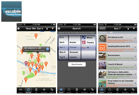 Tuscany Events - the app | WEBOLUTION! | Scoop.it