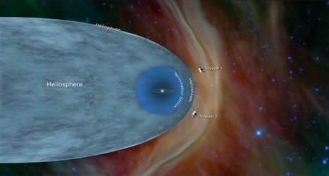 CNET France :" Après 18 milliards de kilomètres, Voyager 2 atteint l'espace interstellaire | Ce monde à inventer ! | Scoop.it