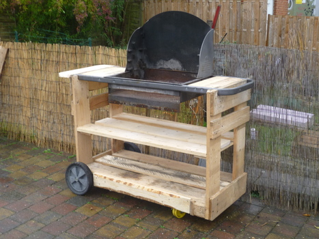 My new Pallet BBQ / Mon nouveau barbecue | 1001 Pallets ideas ! | Scoop.it