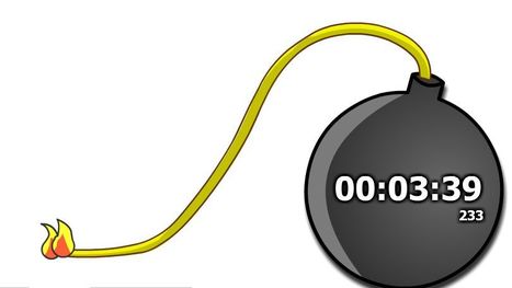 Stopwatch time bomb