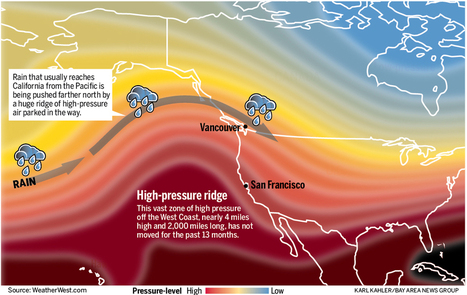 California drought: What's causing it? | San Jose Mercury News | @The Convergence of ICT, the Environment, Climate Change, EV and HEV Transportation & Distributed Renewable Energy | Scoop.it