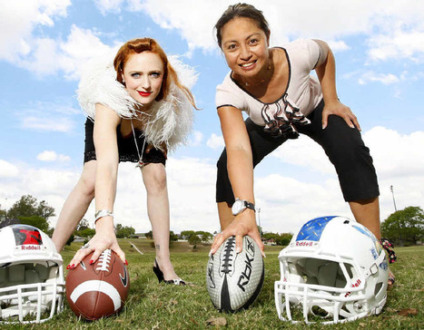 Girls just wanna play US football - Ipswich Queensland Times | LFL - Lingerie Football League | Scoop.it