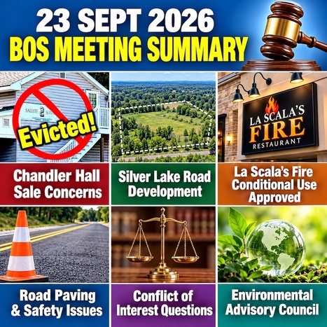 23 September 2026 #NewtownPA BOS Meeting Summary | Newtown News of Interest | Scoop.it