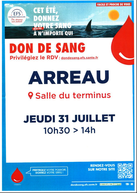 Collecte de sang &agrave; Arreau le 31 juillet | Vall&eacute;es d'Aure & Louron - Pyr&eacute;n&eacute;es | Scoop.it
