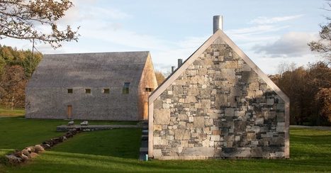 [Inspiration] Une approche contemporaine raffinée de l'architecture rurale en pierre et bois | Build Green, pour un habitat écologique | Scoop.it