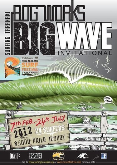 Surfing Taranaki Bog Works Big Wave Invitational - Surf.Co | Surfing Magazine | Scoop.it