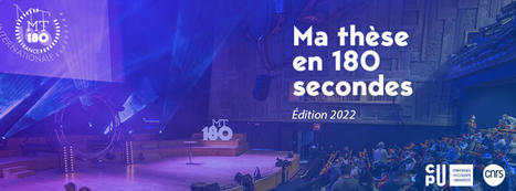 Finale concours Ma Thèse En 180 Secondes Paris-Saclay | CentraleSupelec | Life Sciences Université Paris-Saclay | Scoop.it