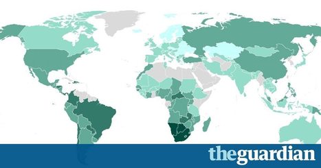 Inequality index: where are the world's most unequal countries? | Italian Social Marketing Association -   Newsletter 216 | Scoop.it