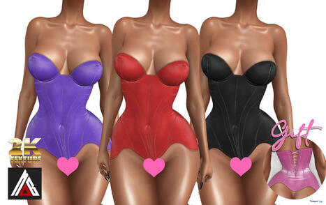 BOM Corsets 1L Promo Gift by MOB | Teleport Hub - Second Life Deals | Second Life Freebies | Scoop.it