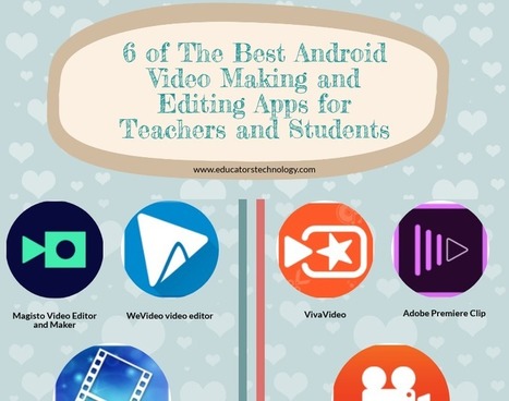 Six of the best Android video making and editing apps for teachers and students  | Creative teaching and learning | Scoop.it