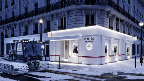 Celio promeut la marque Chamonix-Mont-Blanc dans un pop-up store | Pop-up stores | Scoop.it