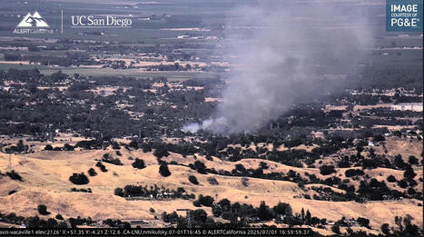 Structures threatened as crews battle wildfire near Vacaville - KRON4 | Operation Deimos | Scoop.it