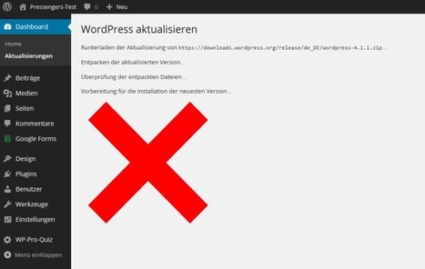 WordPress manuell aktualisieren - Pressengers | Wordpress-Webdesign | Scoop.it