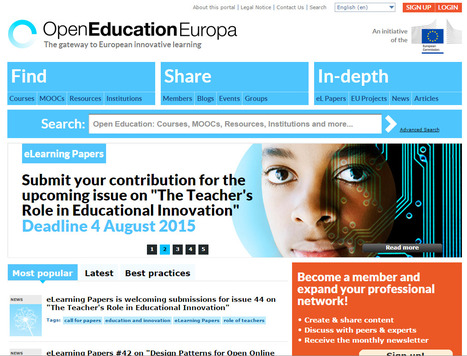 Opening up education through innovation | Open Education Europa | eLEADERship | eSkills | E-Learning-Inclusivo (Mashup) | Scoop.it