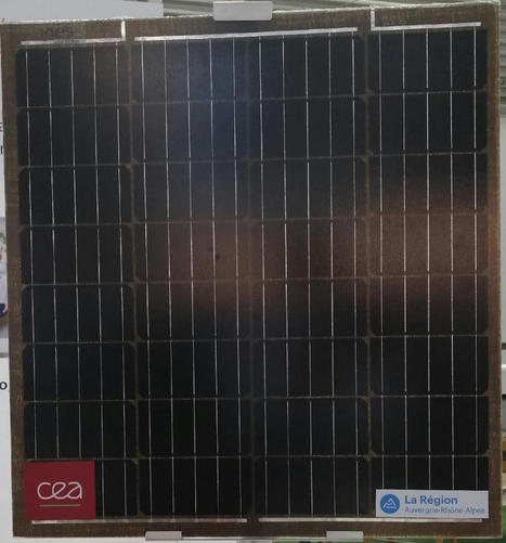 Les panneaux photovoltaïques se mettent aux matériaux biosourcés | rev3 - la 3ème révolution industrielle en Hauts-de-France | Scoop.it