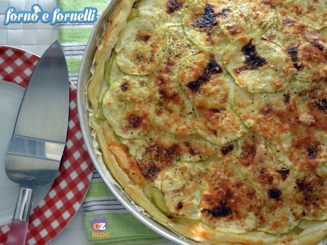 Ricetta Torta salata patate zucchine | Forno e fornelli | La Cucina Italiana - De Italiaanse Keuken - The Italian Kitchen | Scoop.it