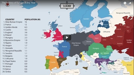 Animated Map: 2,400 Years of European History | I didn't know it was impossible.. and I did it :-) - No sabia que era imposible.. y lo hice :-) | Scoop.it