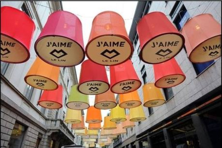 Le lin s'expose dans les rues de Paris | Découvrir, se former et faire | Scoop.it