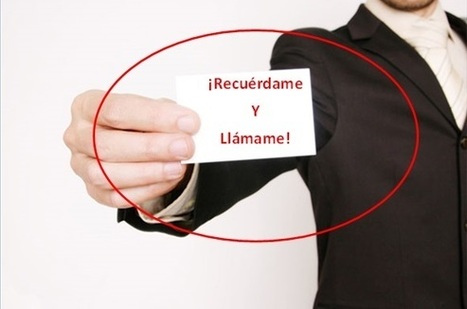 C&oacute;mo hacer Tarjeta de Presentaci&oacute;n para Buscar Trabajo-tarjetas vista | Empl&eacute;@te 2.0 | Scoop.it