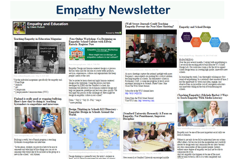 July: Empathy Movement NewsLetter: Co-Designing Empathic School Cultures Together | Compassion | Scoop.it