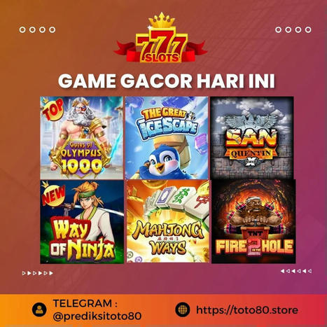 Slot Gacor 777 Informasi RTP Tertinggi Pasti Maxwin Server Thailand | Casino | Scoop.it