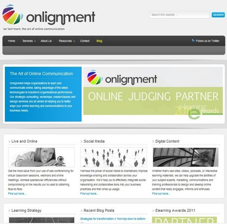 Onlignment | The art of online communication | 21st Century Learning and Teaching | Scoop.it