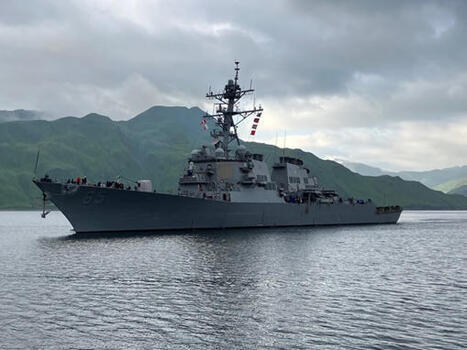 Mer de Chine : Ses g&eacute;n&eacute;rateurs en panne, un destroyer am&eacute;ricain a &eacute;t&eacute; priv&eacute; de propulsion pendant quatre jours | DEFENSE NEWS | Scoop.it