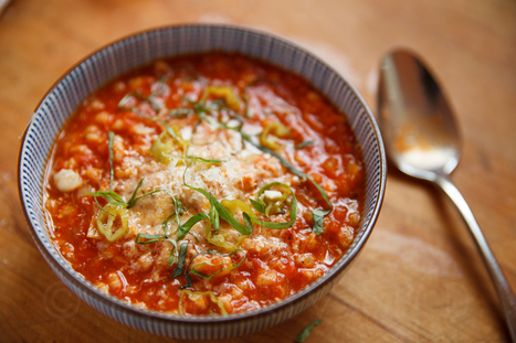 Tomato and Farro Soup | La Cucina Italiana - De Italiaanse Keuken - The Italian Kitchen | Scoop.it