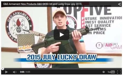 Did YOU WIN? - G&G Lucky Draw and new gun intro - YouTube | Thumpy's 3D House of Airsoft™ @ Scoop.it | Scoop.it