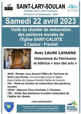 Visite des peintures murales de l'église Saint-Calixte et de l'église de Jézeau le 22 avril | Vallées d'Aure & Louron - Pyrénées | Scoop.it