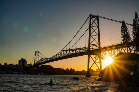 Ato na Ponte Herc&iacute;lio Luz quer chamar aten&ccedil;&atilde;o para explora&ccedil;&atilde;o de petr&oacute;leo no litoral de SC | Mar Sem Petr&oacute;leo | Scoop.it