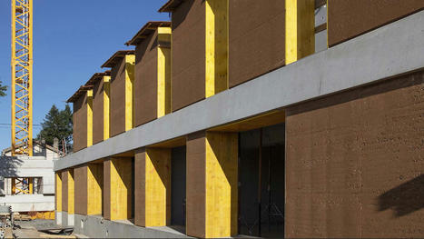 Terre crue pour la construction de batiments scolaires a Villefranche-sur-Saone | CEMEX France | Mat&eacute;riaux recycl&eacute;s, g&eacute;o et bio-sourc&eacute;s en r&eacute;gions m&eacute;diterran&eacute;enne et alpine | Scoop.it