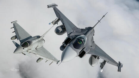 Stunning Air-to-Air Shots Captures NATO Baltic Air Policing Jets During Exceptionally Busy Deployment | DEFENSE NEWS | Scoop.it
