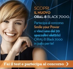 Vinci 20 spazzolini elettrici Oral-B Black 7000 | scontOmaggio | Concorsi a premi gratis e contest gratuiti | Scoop.it