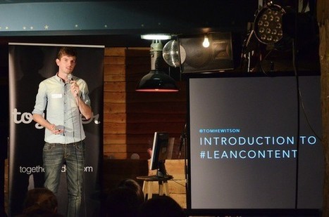 Introduction to Lean Content: London Agile Content Meetup | Lean content marketing | Scoop.it