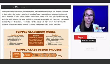 Cinco herramientas para grabar tus propias videolecciones - aulaPlaneta | E-Learning, M-Learning | Scoop.it