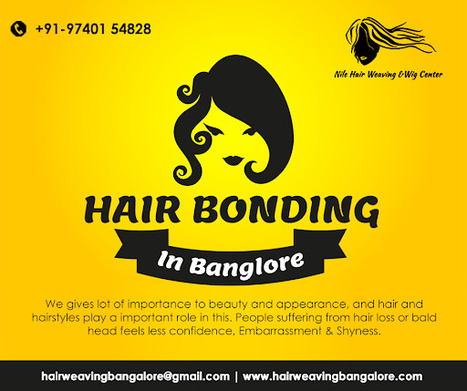 Hair Bonding In Bangalore Baldness Treatment