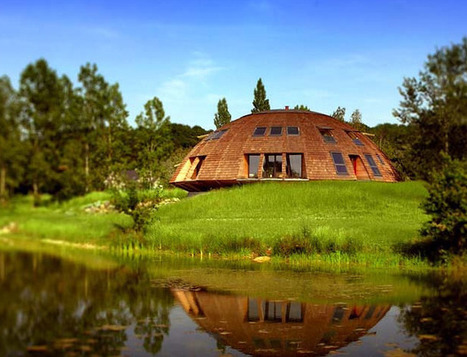 [inspiration] Maison ronde bois - maison ronde ossature bois | Build Green, pour un habitat écologique | Scoop.it