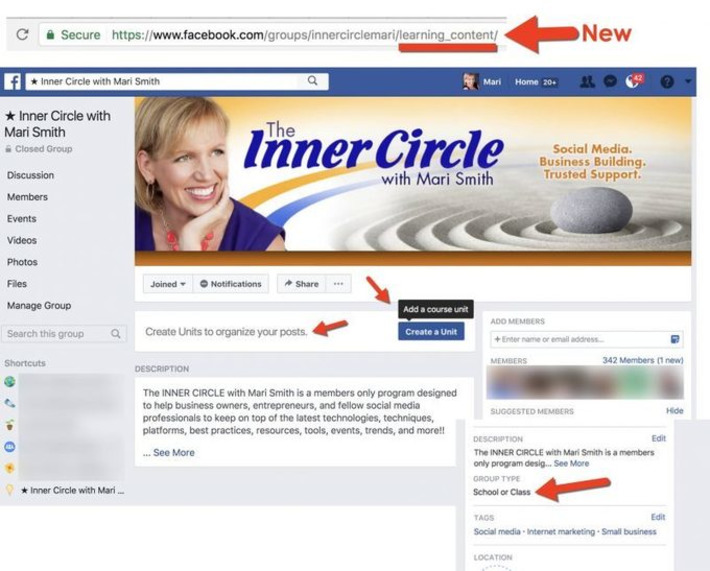 Facebook permet aux groupes de créer des cours - Socialshaker | Médias sociaux : Conseils, Astuces et stratégies | Scoop.it