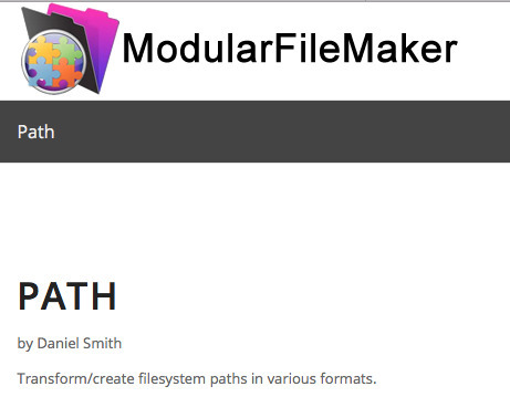 Modular FileMaker | Path - Transform/create filesystem paths in various formats | Learning Claris FileMaker | Scoop.it