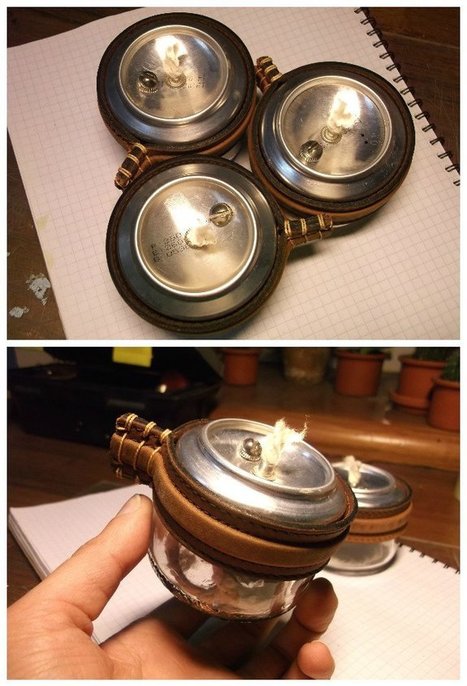 More Burners From Aluminum Can & Glass Jar | 1001 Recycling Ideas ! | Scoop.it