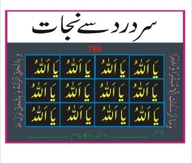 Sar Dard Say Nijaat Pray For All Pray For