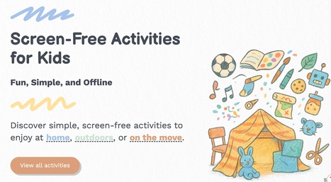 Offline Kids : Des milliers d'activités sans écrans pour vos élèves – | Geeks | Scoop.it