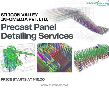 Precast Panel Detailing Services | CAD Services - Silicon Valley Infomedia Pvt Ltd. | Scoop.it