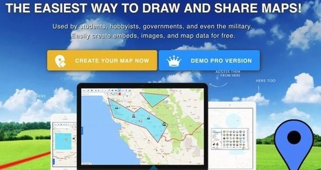 Scribble Maps. Créer des cartes personnalisées • | Education 2.0 & 3.0 | Scoop.it