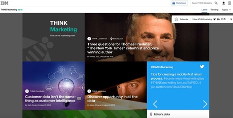 How Watson is Powering IBM's Content Marketing | Public Relations & Social Marketing Insight | Scoop.it