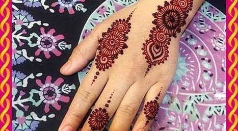 Latest Arabic Simple Henna Designs For Beginner